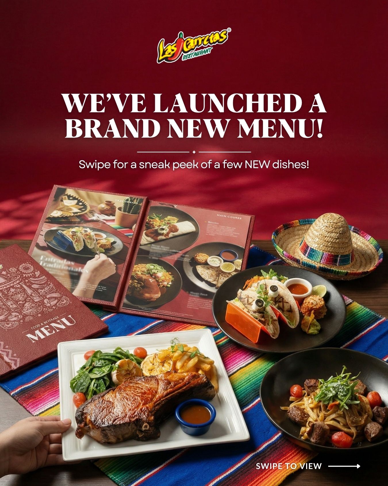 We’ve Just Launched a Brand New Menu!